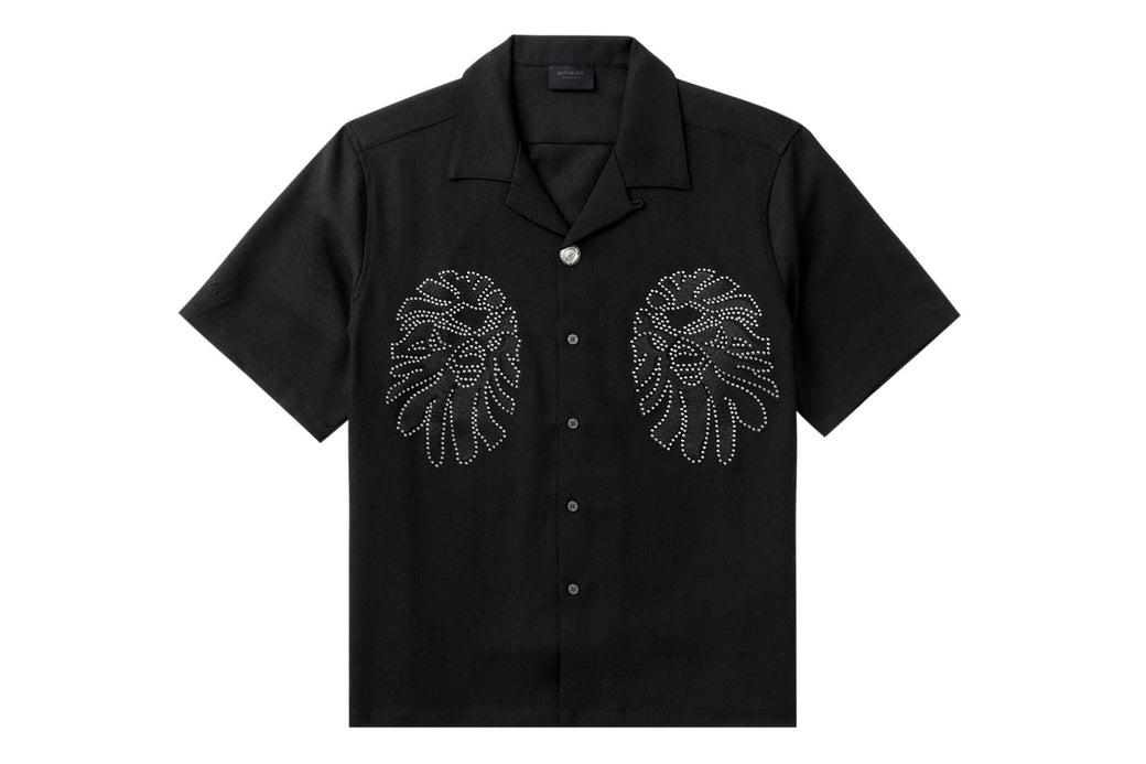 BAPE BLACK APE HEAD BOWLING SHIRT | bape.com