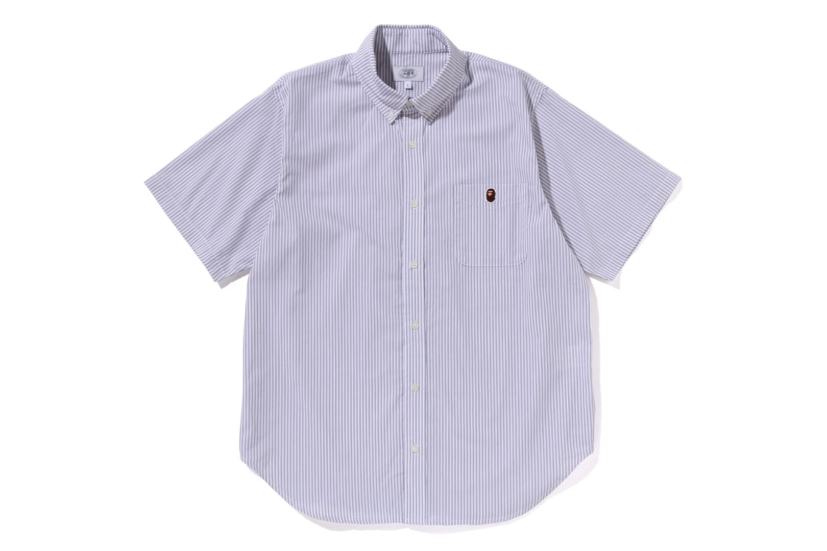 Poplin Stripe Balloon Sleeve Woven Shirt | Karen Millen