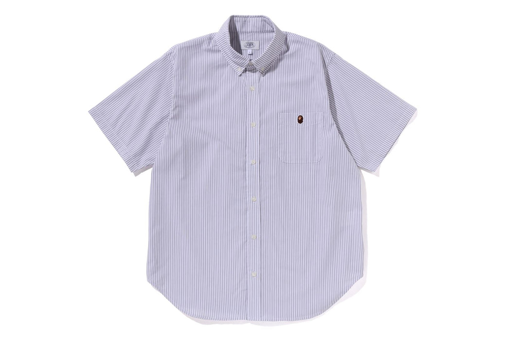 Bathing Ape ストライプ ベースボールシャツ