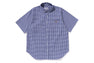 ONE POINT GINGHAM CHECK BD SHIRT