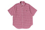 ONE POINT GINGHAM CHECK BD SHIRT