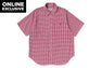 ONE POINT GINGHAM CHECK BD SHIRT