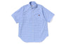 ONE POINT GINGHAM CHECK BD SHIRT