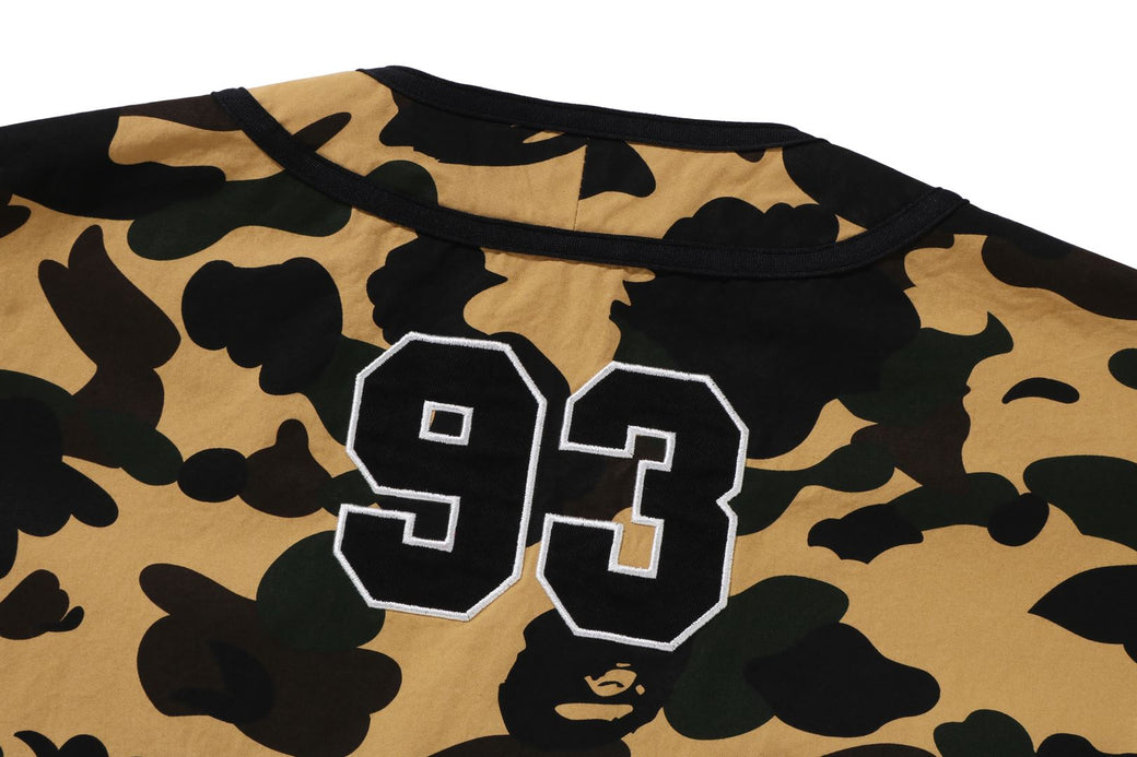 1ST CAMO BASEBALL SHIRT | bape.com