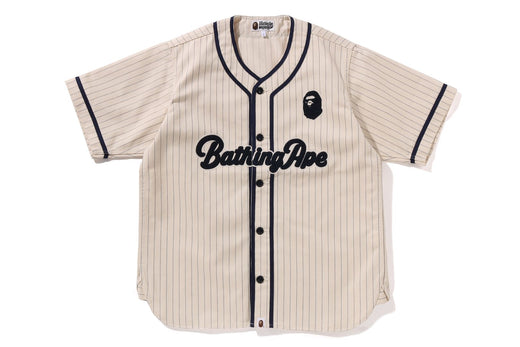 A BATHING APE BASEBALL SHIRT