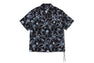 【 BAPE X MMJ 】TROPICAL SKULL CAMO OPEN COLLAR SS SHIRTS 16TH