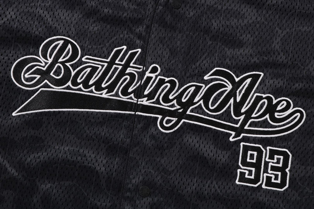 すぐ届く【A BATHING APE】人気 CAMO STRIPE BASEBALL SHIRT 1ST CAMO BASEBALL SHIRT | bape.com