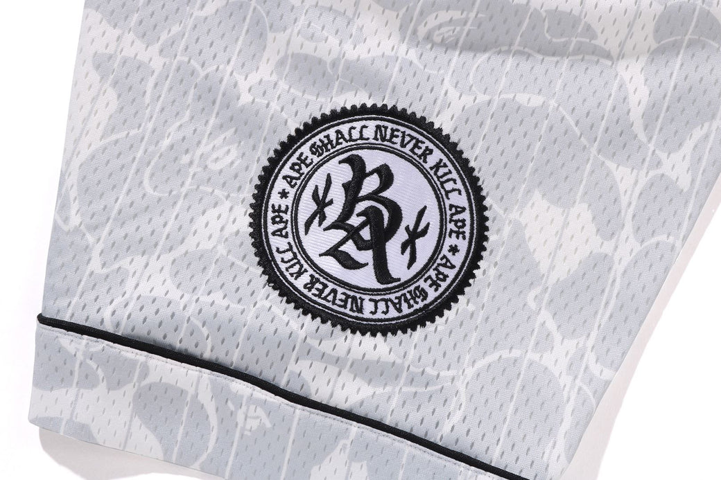 CAMO STRIPE BASEBALL SHIRT | bape.com