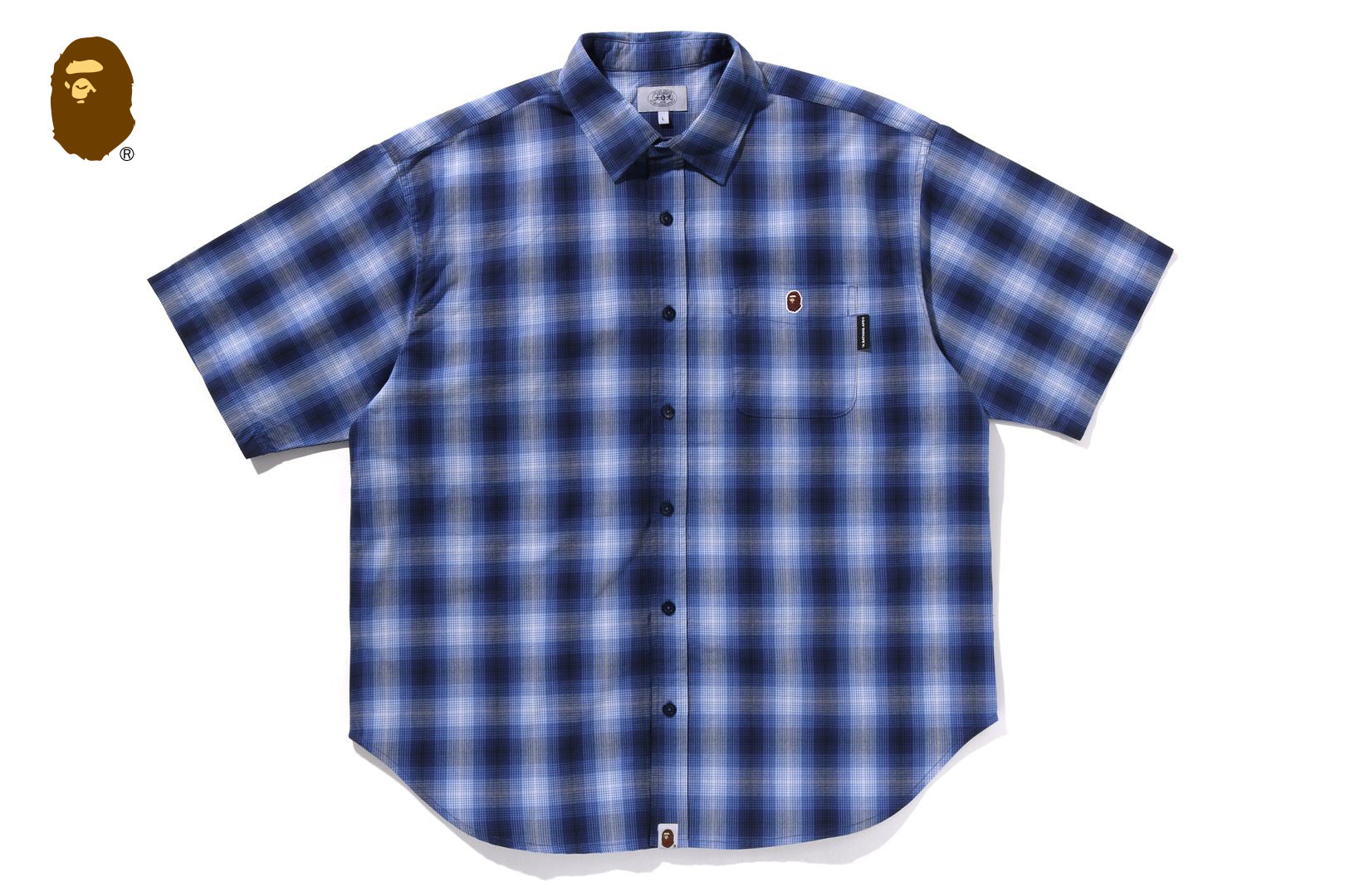 トップス BAYLEAF OMBRE CHECK SHIRTS BAYLEAF OMBRE CHECK SHIRTS