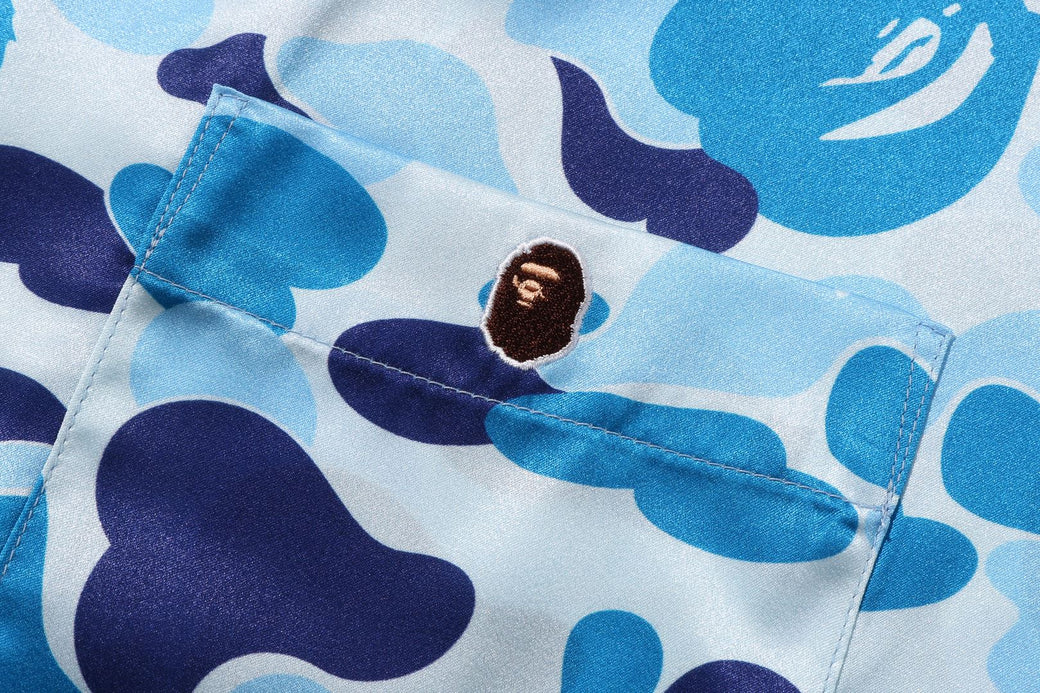 ABC CAMO OPEN COLLAR SS SHIRTS | bape.com