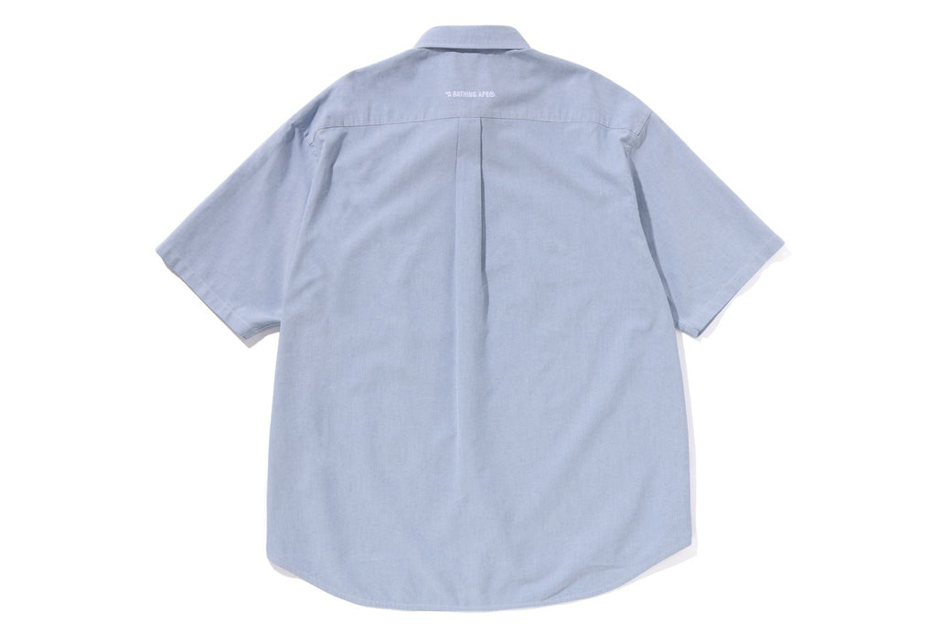 1ST CAMO APPLIQUE OXFORD BD SHIRT | bape.com