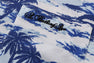 PALM TREE CAMO OPEN COLLAR POCKET SS SHIRT