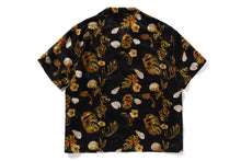 VACATION PATTERN OPEN COLLAR SS SHIRT