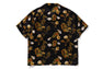 VACATION PATTERN OPEN COLLAR SS SHIRT
