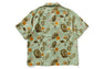 VACATION PATTERN OPEN COLLAR SS SHIRT