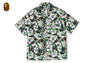 ABC RESORT CAMO OPEN COLLAR SS SHIRT