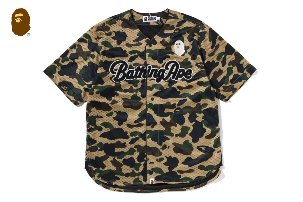 A BATHING APE トライバルカモ general 半袖シャツ A BATHING APE