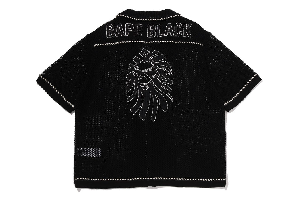 BAPE BLACK 2 HEADED BAPE CROCHET SET #1 | bape.com