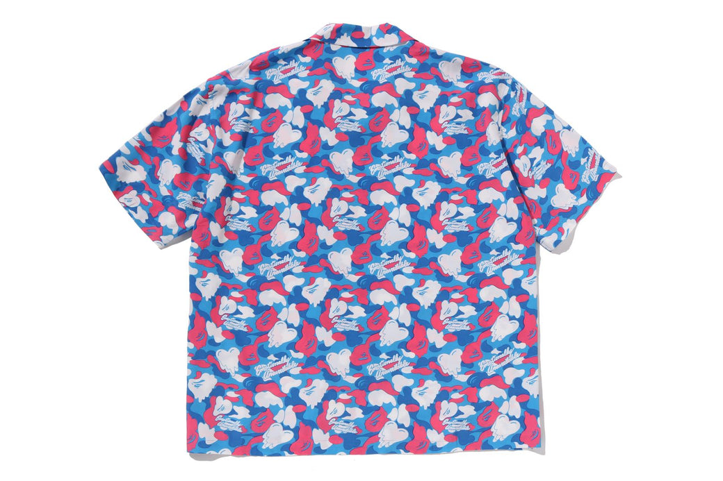 BAPE X EU 】OPEN COLLAR SS SHIRT | bape.com