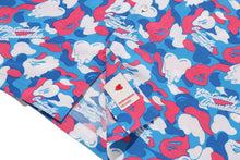 【 BAPE X EU 】OPEN COLLAR SS SHIRT