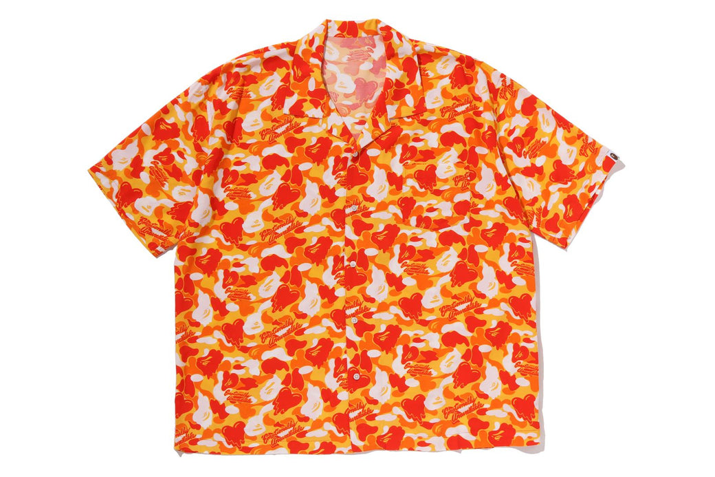 BAPE X EU 】OPEN COLLAR SS SHIRT | bape.com