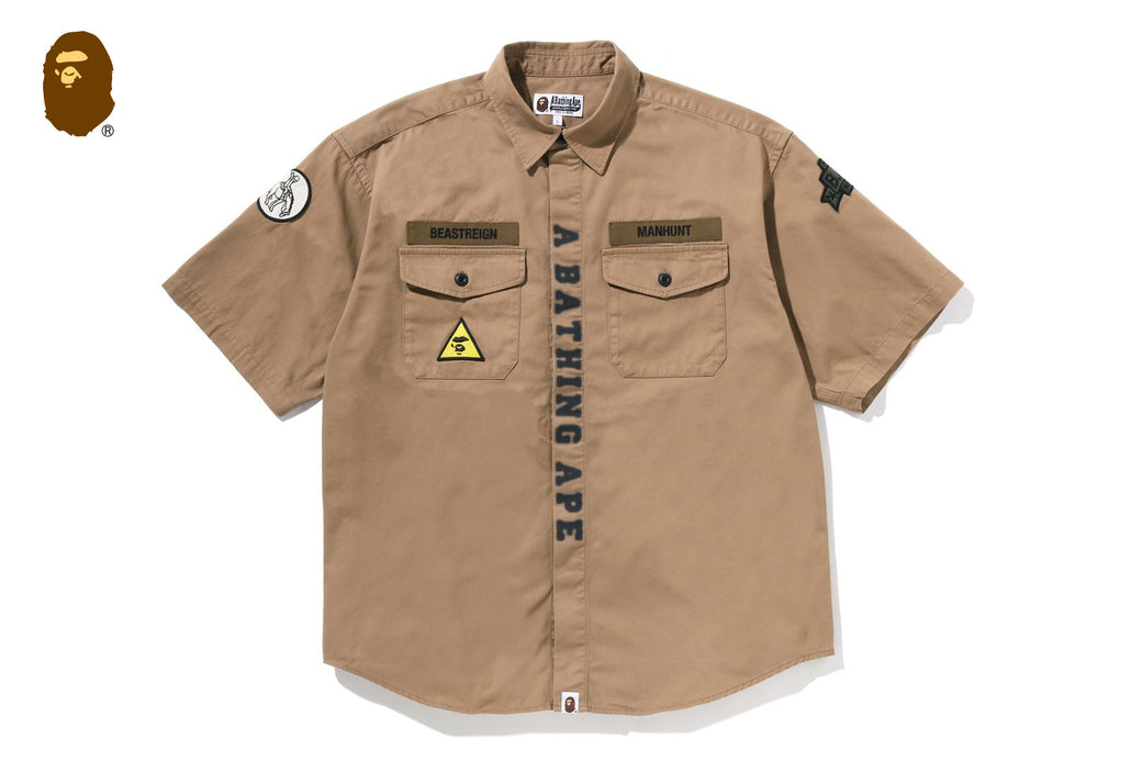 MULTI PATCH CPO SS SHIRT | bape.com