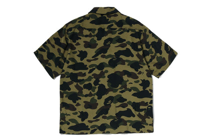 1ST CAMO OPEN COLLAR SS SHIRTS