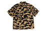 1ST CAMO OPEN COLLAR SS SHIRTS