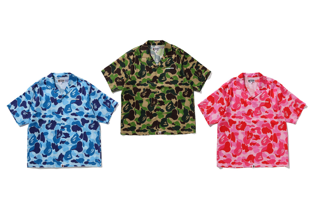 ABC CAMO OPEN COLLAR SS SHIRT | bape.com ABC CAMO OPEN COLLAR SS SHIRT | bape.com