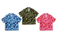 ABC CAMO OPEN COLLAR SS SHIRT
