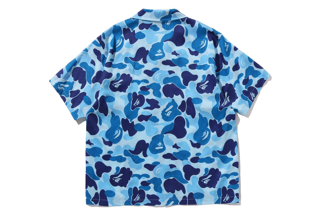 ABC CAMO OPEN COLLAR SS SHIRT | bape.com