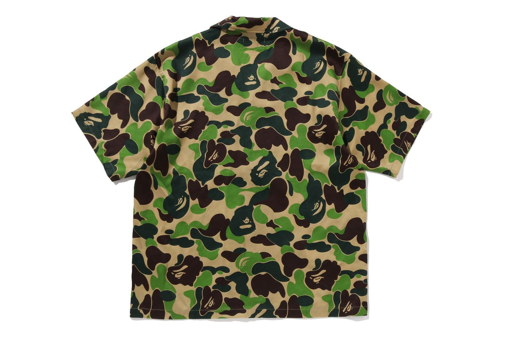 ABC CAMO OPEN COLLAR SS SHIRT | bape.com