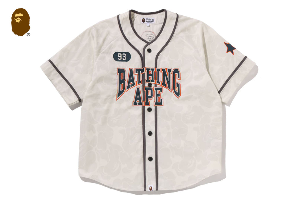 SOLID CAMO MULTI LOGO BASEBALL SS SHIRT | bape.com
