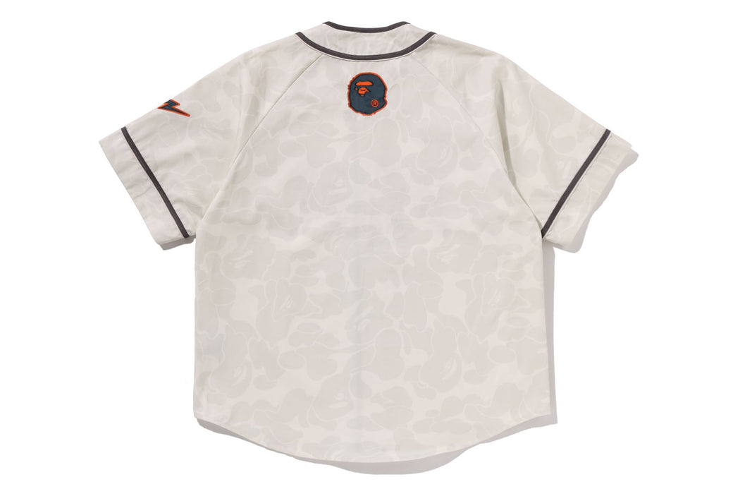 SOLID CAMO MULTI LOGO BASEBALL SS SHIRT | bape.com