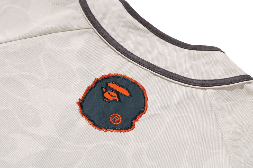 SOLID CAMO MULTI LOGO BASEBALL SS SHIRT | bape.com