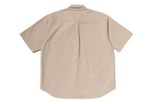 ONE POINT LINE CAMO JACQUARD OXFORD SS SHIRT