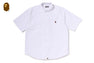 ONE POINT LINE CAMO JACQUARD OXFORD SS SHIRT