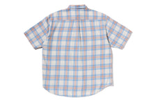 ONE POINT OMBRE CHECK LIGHT FLANNEL SS SHIRT