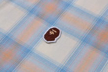 ONE POINT OMBRE CHECK LIGHT FLANNEL SS SHIRT