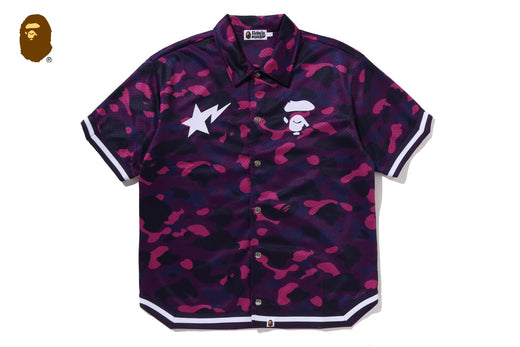 COLOR CAMO WARM UP SS SHIRT