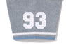 MULTI LOGO DENIM CROPPED BASEBALL SHIRT