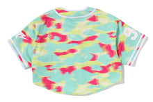 SCREEN CAMO MULTI LOGO BASEBALL SHIRT