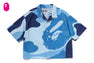 MEGA ABC CAMO OPEN COLLAR SHIRT