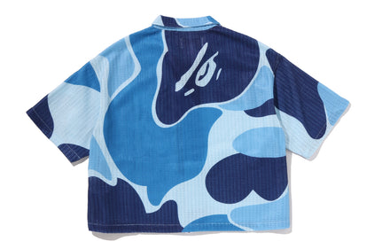 MEGA ABC CAMO OPEN COLLAR SHIRT