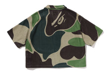 MEGA ABC CAMO OPEN COLLAR SHIRT