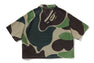 MEGA ABC CAMO OPEN COLLAR SHIRT