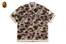 COLOR CAMO MESH WARM UP RELAXED FIT SHIRT