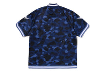 COLOR CAMO MESH WARM UP RELAXED FIT SHIRT