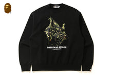 UNKLE POINTMAN LOGO RELAXED CREWNECK