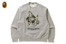 UNKLE POINTMAN LOGO RELAXED CREWNECK